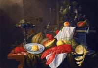 RN1586 Orange in Wan-Li Dishes after Jan Davidsz de Heem, 2024