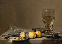 RN1587 Lemon with Knife after Pieter Claesz, 2024