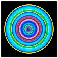 RN1609 Spectrum Circle Inverted Print, 2025