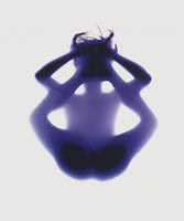 RN1157 Yoga Photogram, pranamabhadrasana, Butterfly Pose, 2017