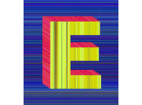 RN1354 Alphabet Print, E, 2020