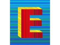 RN1354 Alphabet Print, E, 2020