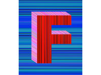 RN1355 Alphabet Print, F, 2020