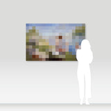 RN910 1884, Pixelated Painting, 2013