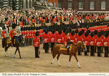 RN1053 Greetings HM Queen Elizabeth II at the Trooping of the Colour (Elizabeth), 2016