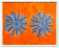 RN1499 Double Daisies V Robot Painting, after Andy Warhol (c.1982), 2022
