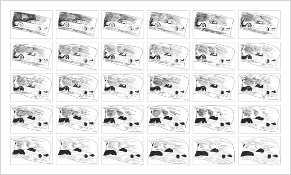 RN834 Chinese Whispers, Car after Andy Warhol (1962), 2015