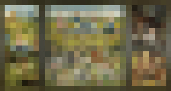 RN901 1480-1505, Pixelated Painting, 2013