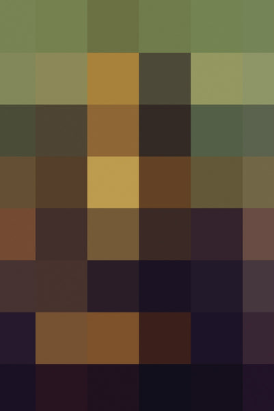 RN902 1503-1519, Pixelated Painting, 2013